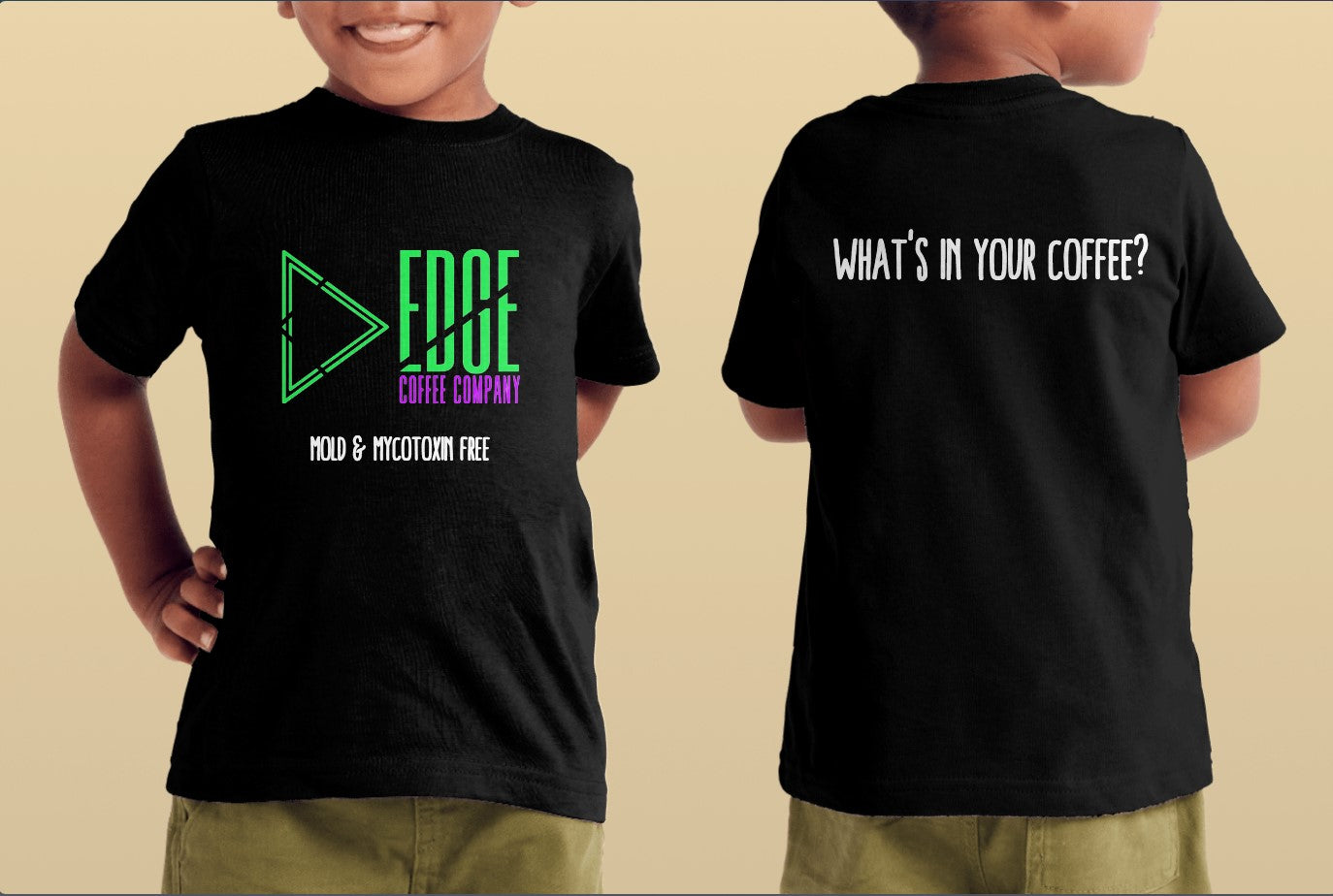 Edge T-Shirt - What's in your coffee?